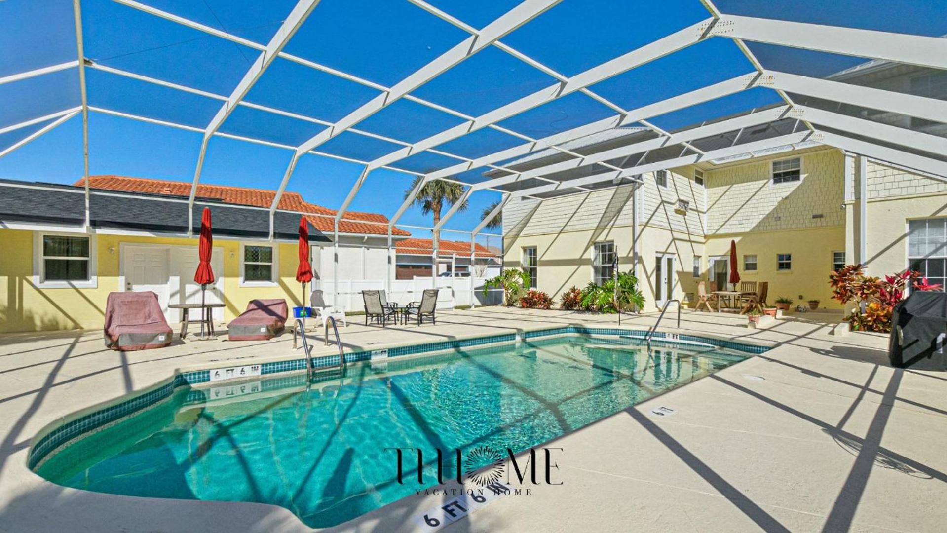 Flagler Beach Bed And Breakfast Pool Jaccuzzi Suite Kültér fotó